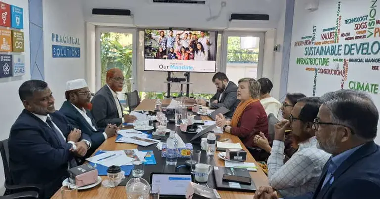 জামায়াতের সেক্রেটারি জেনারেলের সঙ্গে ইউনিসেফের প্রতিনিধি দলের মতবিনিময়